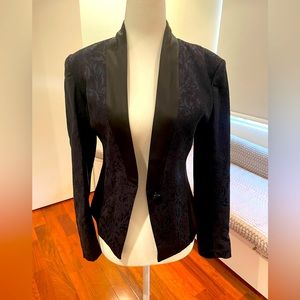 Cache- Navy and black evening blazer